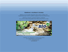 Tablet Screenshot of bioeko.sk